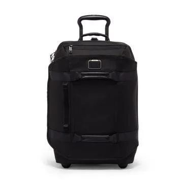 Tumi Alpha Bravo International 2 Wheeled Duffel Backpack Carry On Luggage - Black