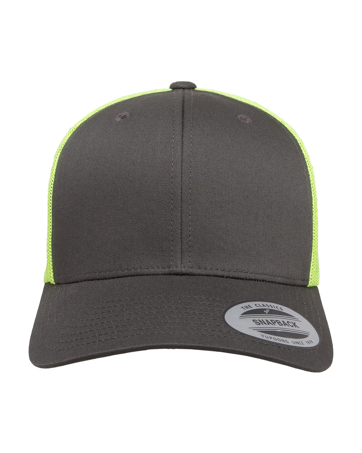 Charcoal / Neon Green