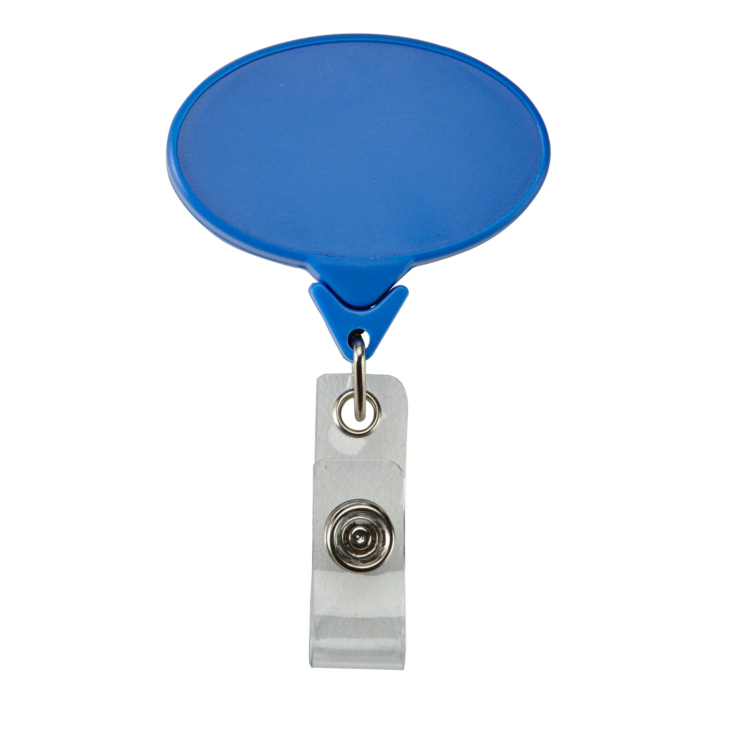 Oval Badge Reel Secure-A-Badge™ view 2