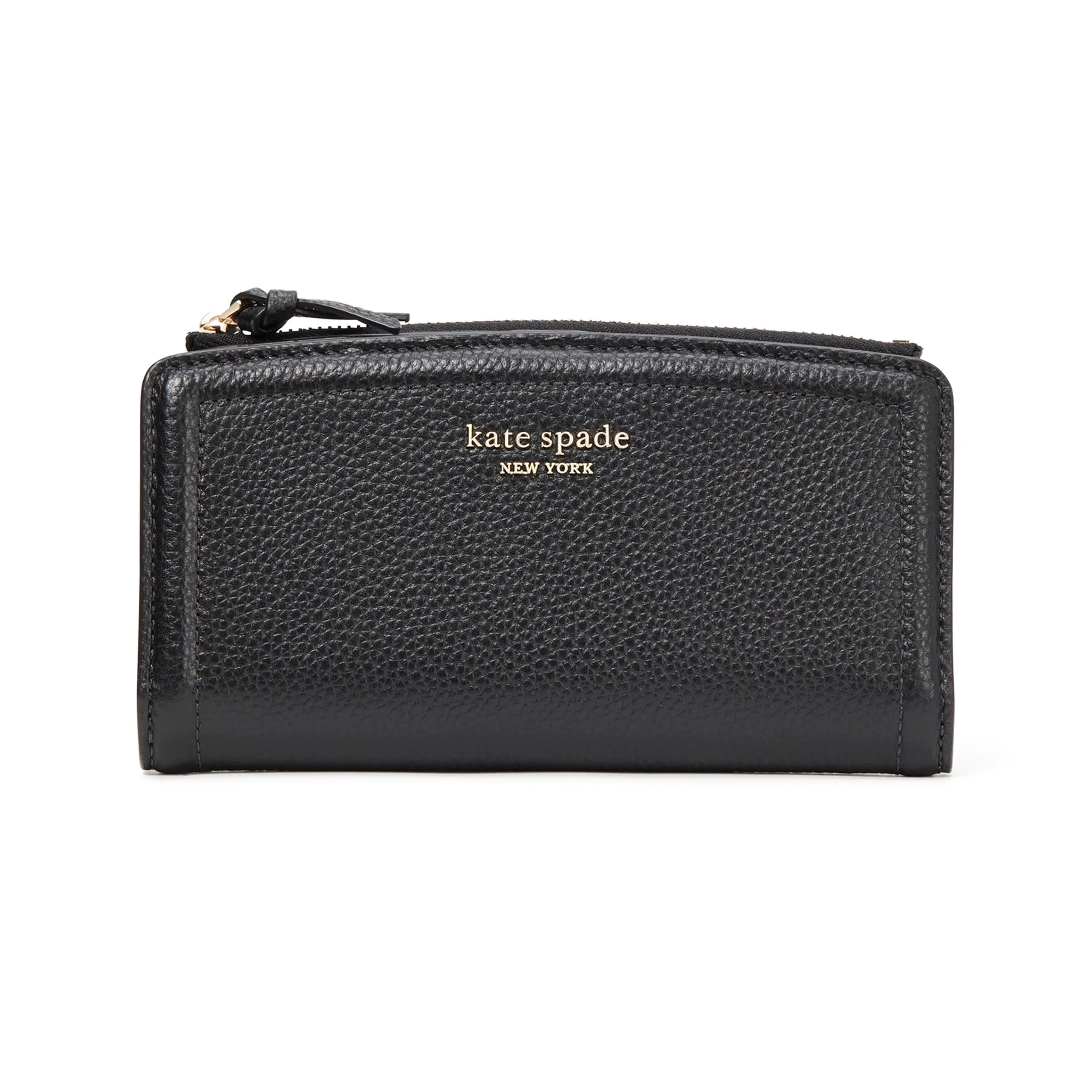 kate spade new york Knott Zip Slim Wallet - Black