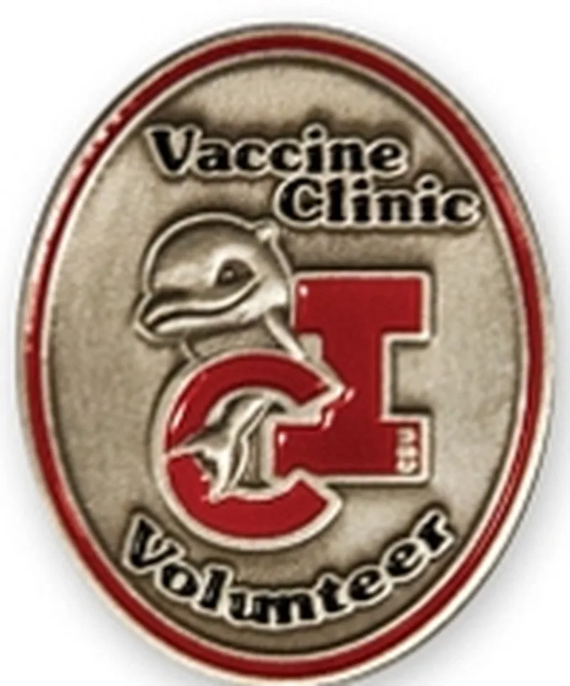 Power Stamped® - Soft Enamel Iron Pin (Various Sizes)