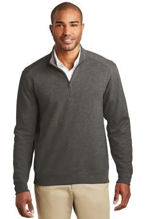 Port Authority® Interlock 1/4-Zip. view 4