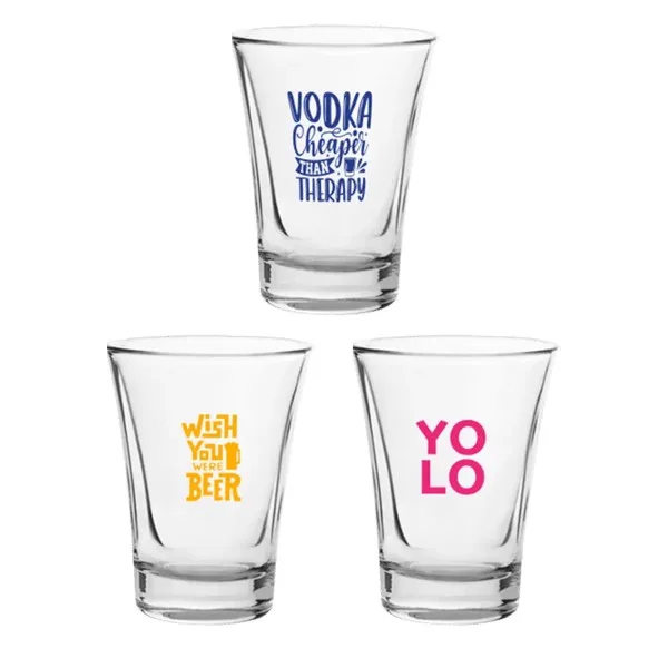 Hot Shot 2 oz Traditional Shot Glasses view 2