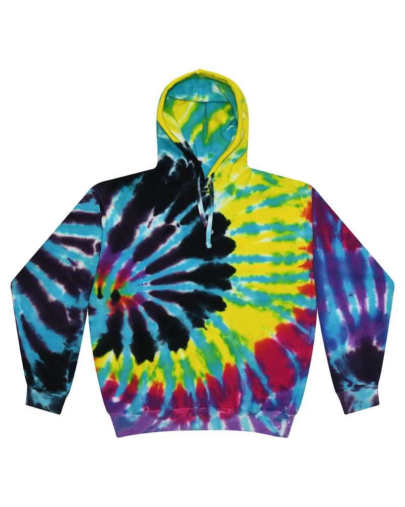 Tie-Dye Youth Pullover Hooded Sweatshirt view 7
