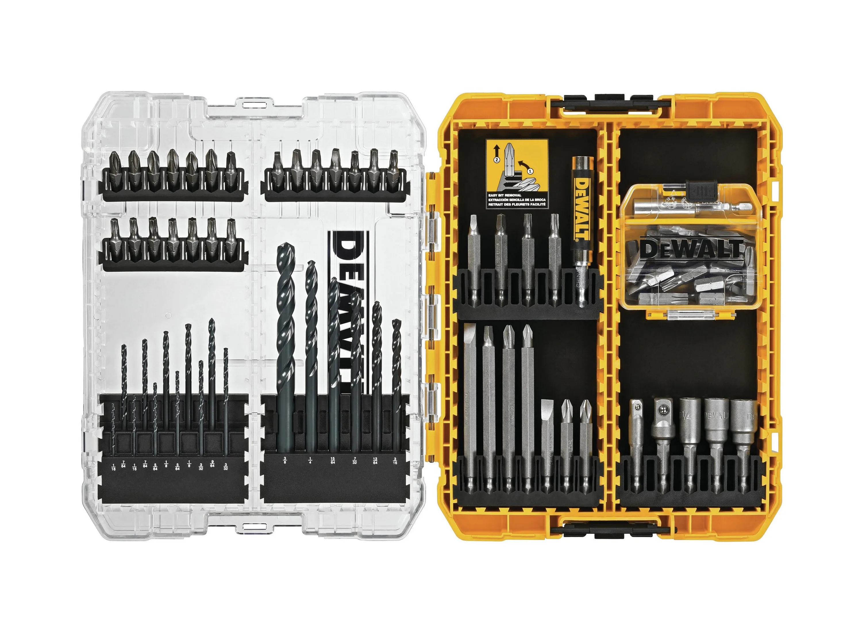 DeWalt 80Pc Pro Drilling/Driving Standard Set W/ Toughcase