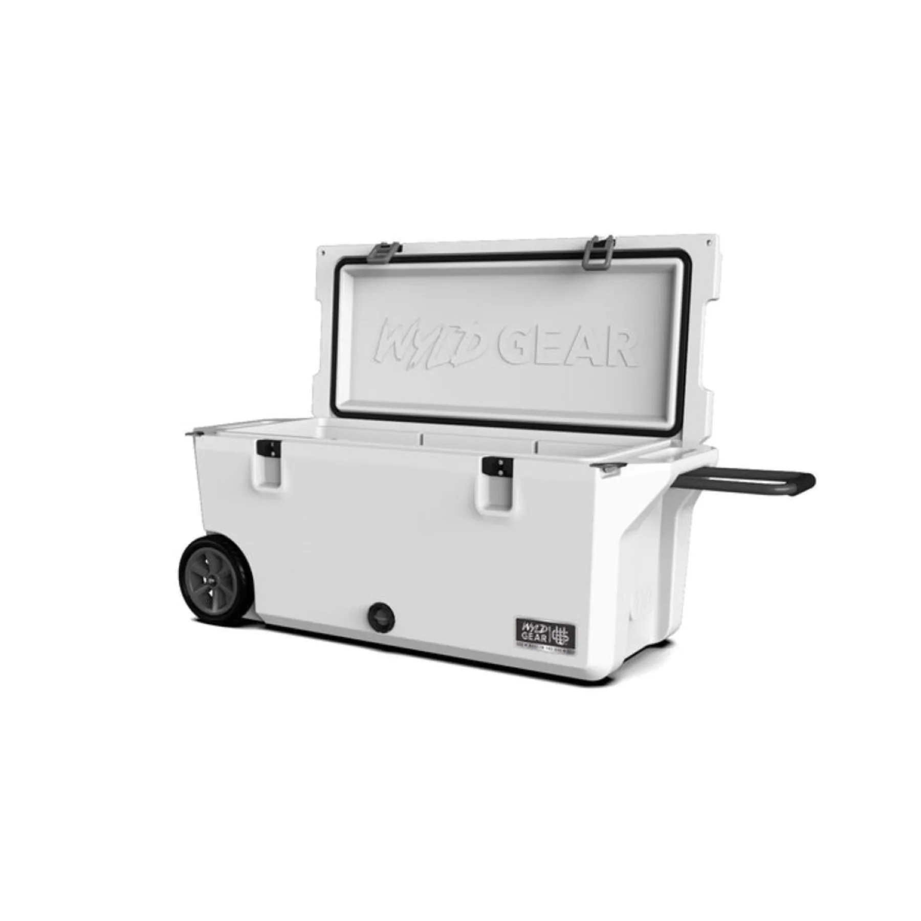 110 QT Wyld Gear® Hard Wheeled Cooler Ice Chest (20" x 48") view 2