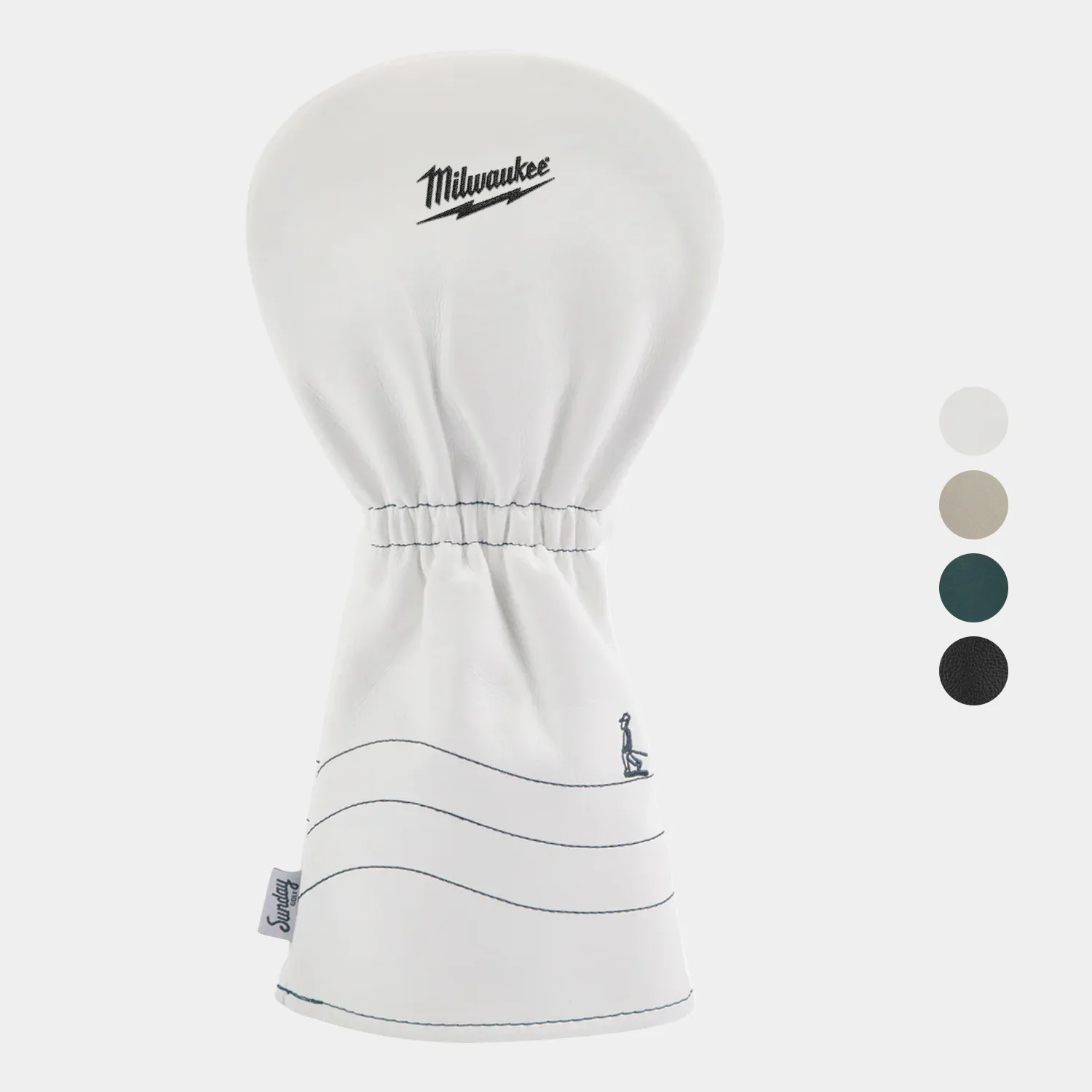 Sunday Golf® Driver Headcover with Secure Elastic cover