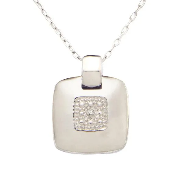 Jilco Inc Diamond Necklace - 0.01 Ct