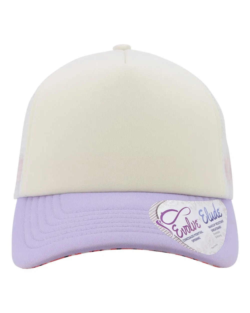 Ivory White/Lavender Purple/White