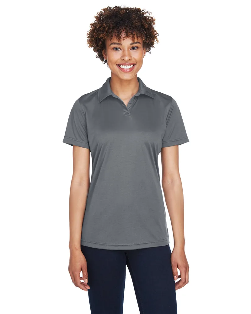 ULTRACLUB Ladies' Cool & Dry Sport Performance Interlock Polo view 2