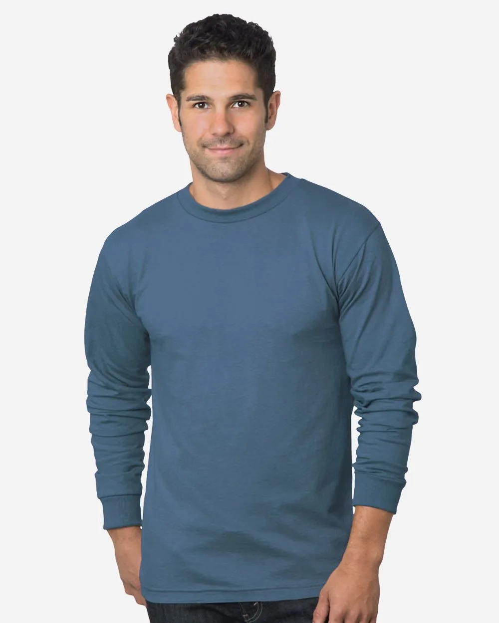 Bayside® USA-Made Long Sleeve T-Shirt view 2
