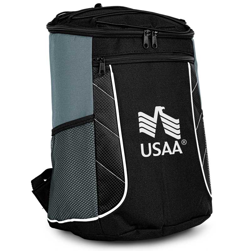 Gray/Black Logo Front Angle View