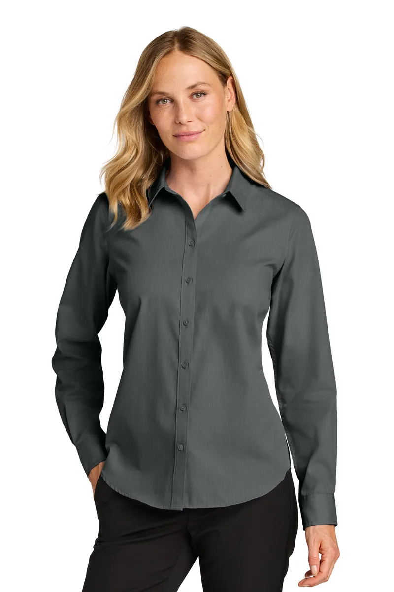 Port Authority® Women's Long Sleeve Nailhead Easy Care Shirt