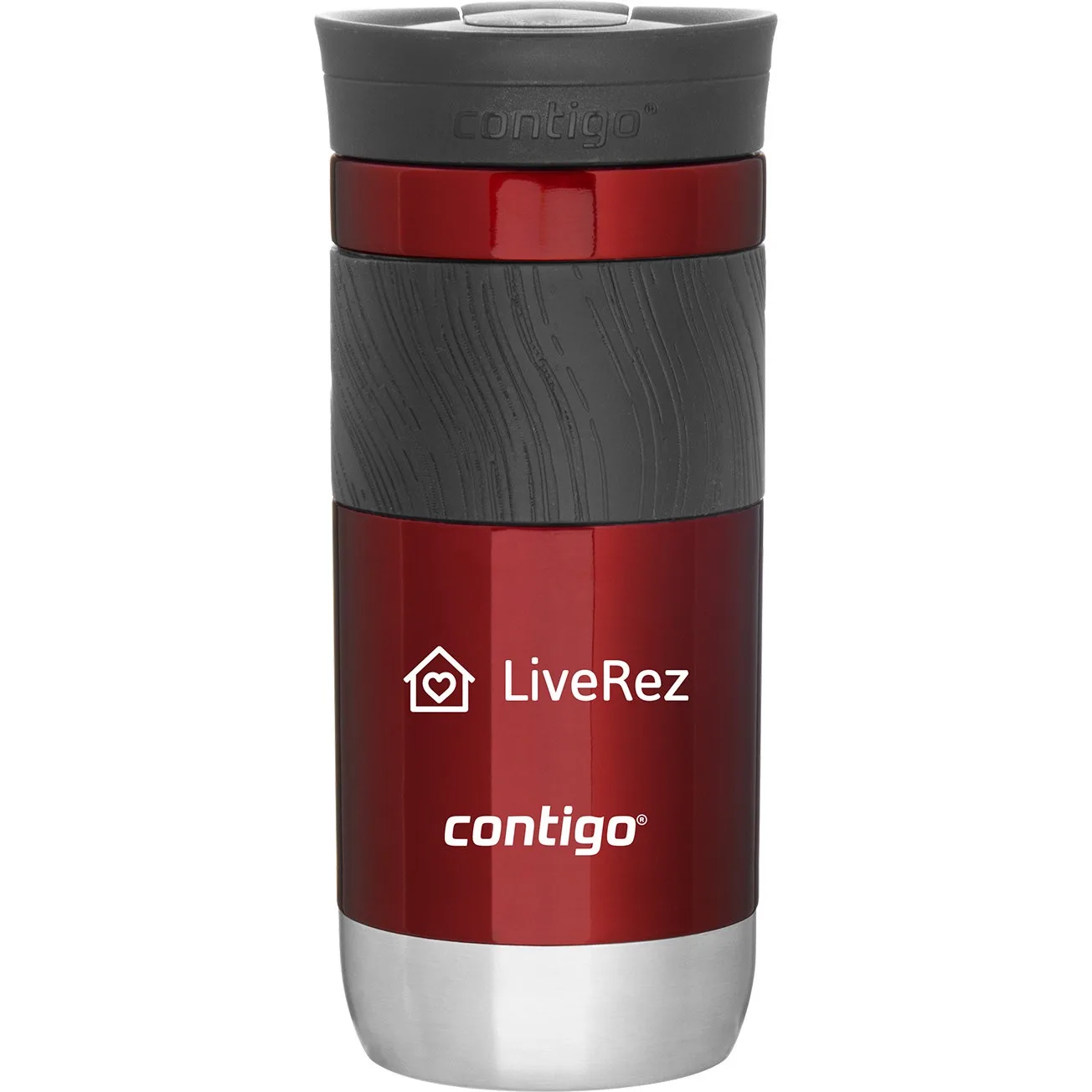 16 oz Contigo Byron 2.0 Travel Tumbler (Red)