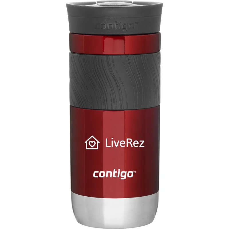 16 oz Contigo Byron 2.0 Travel Tumbler (Red)
