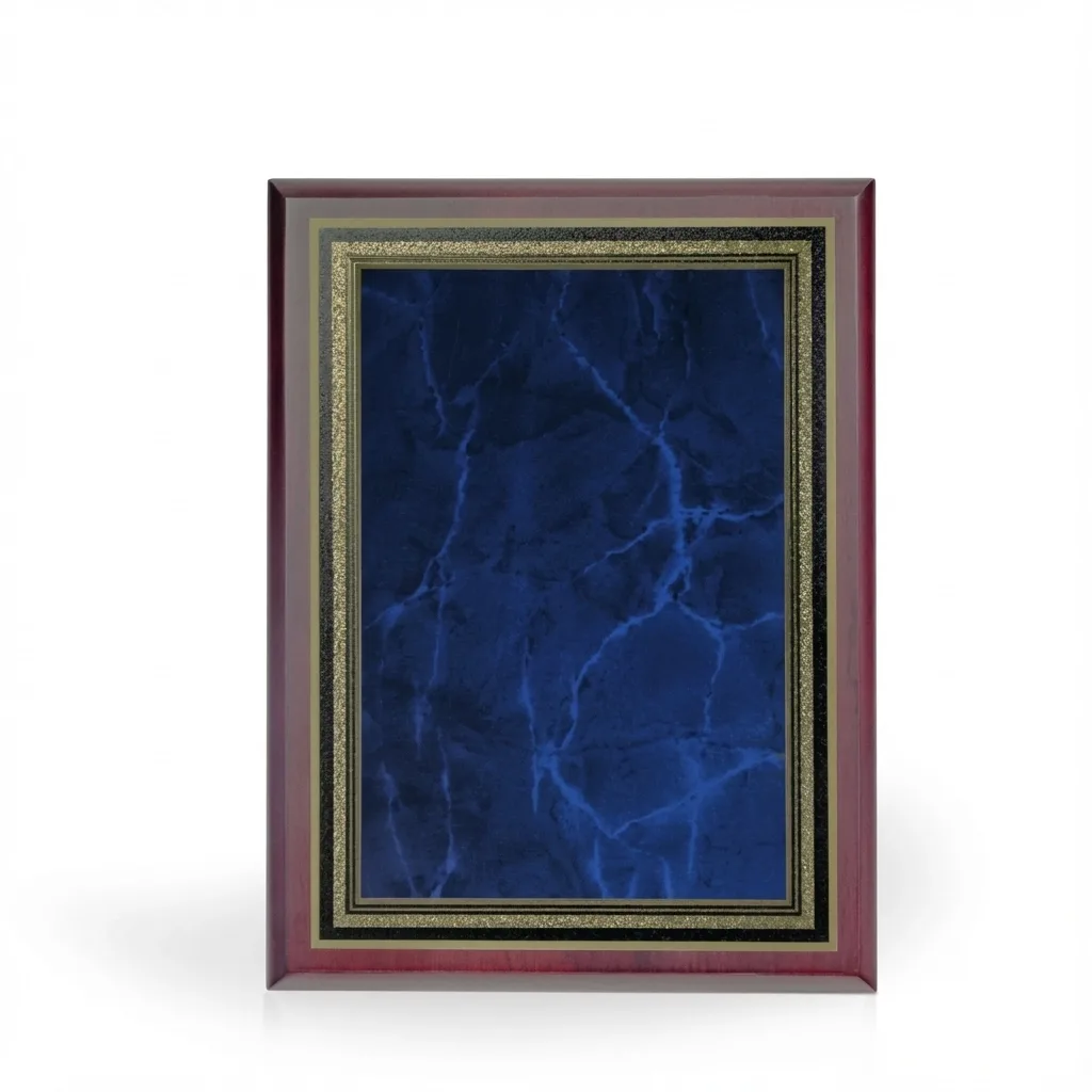 Classique Mahogany Finish Award Plaque, view 6