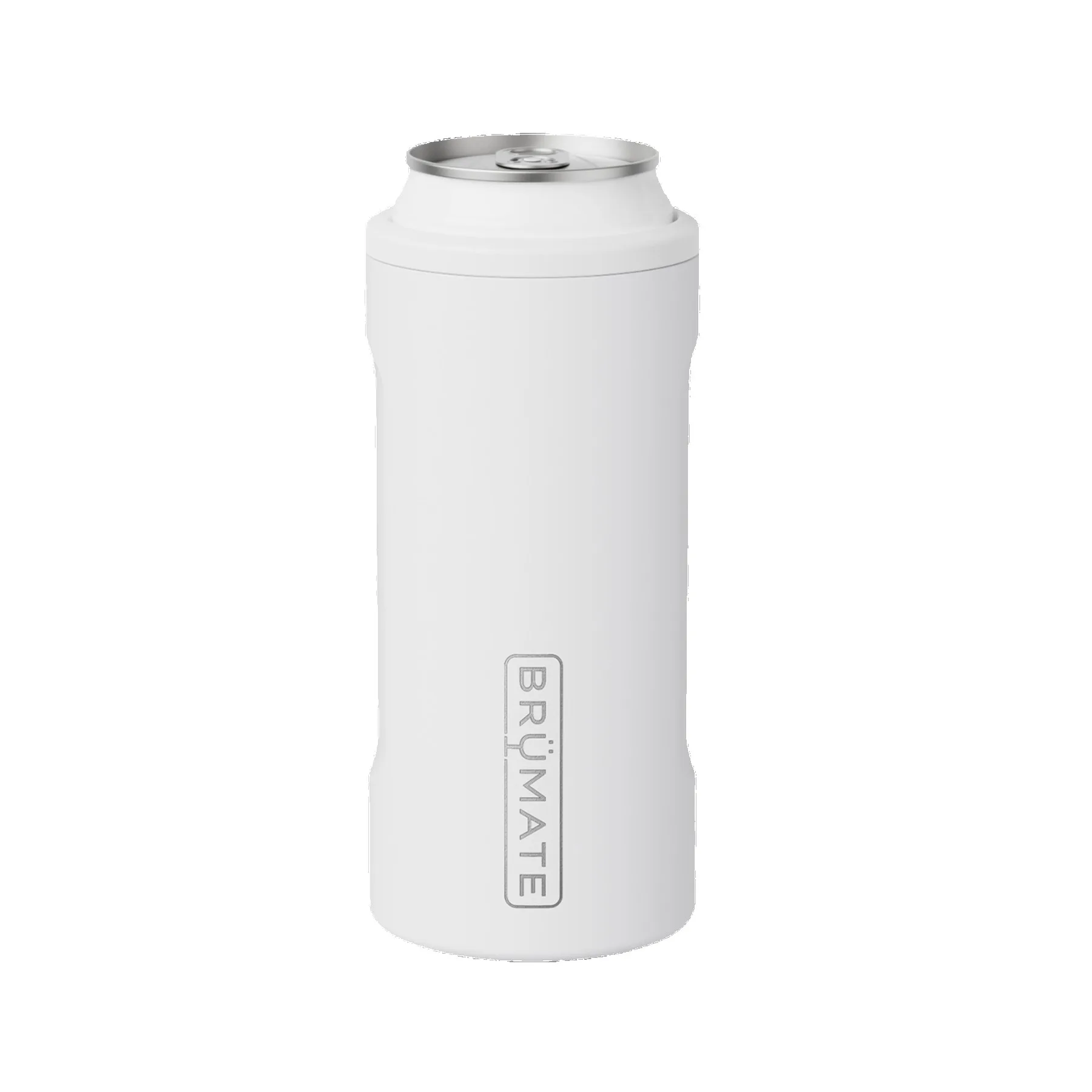 BruMate Hopsulator Slim Can Cooler - Matte White