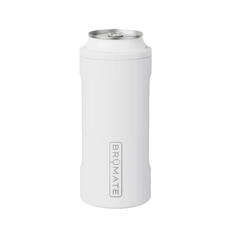 BruMate Hopsulator Slim Can Cooler - Matte White