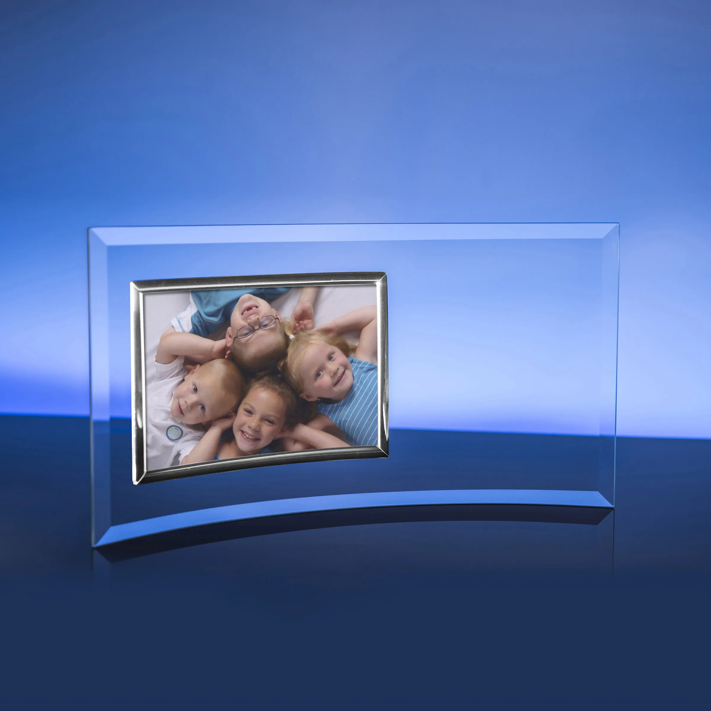 9300-9310-9320-Horizontal Picture Frame-Silver - Blank