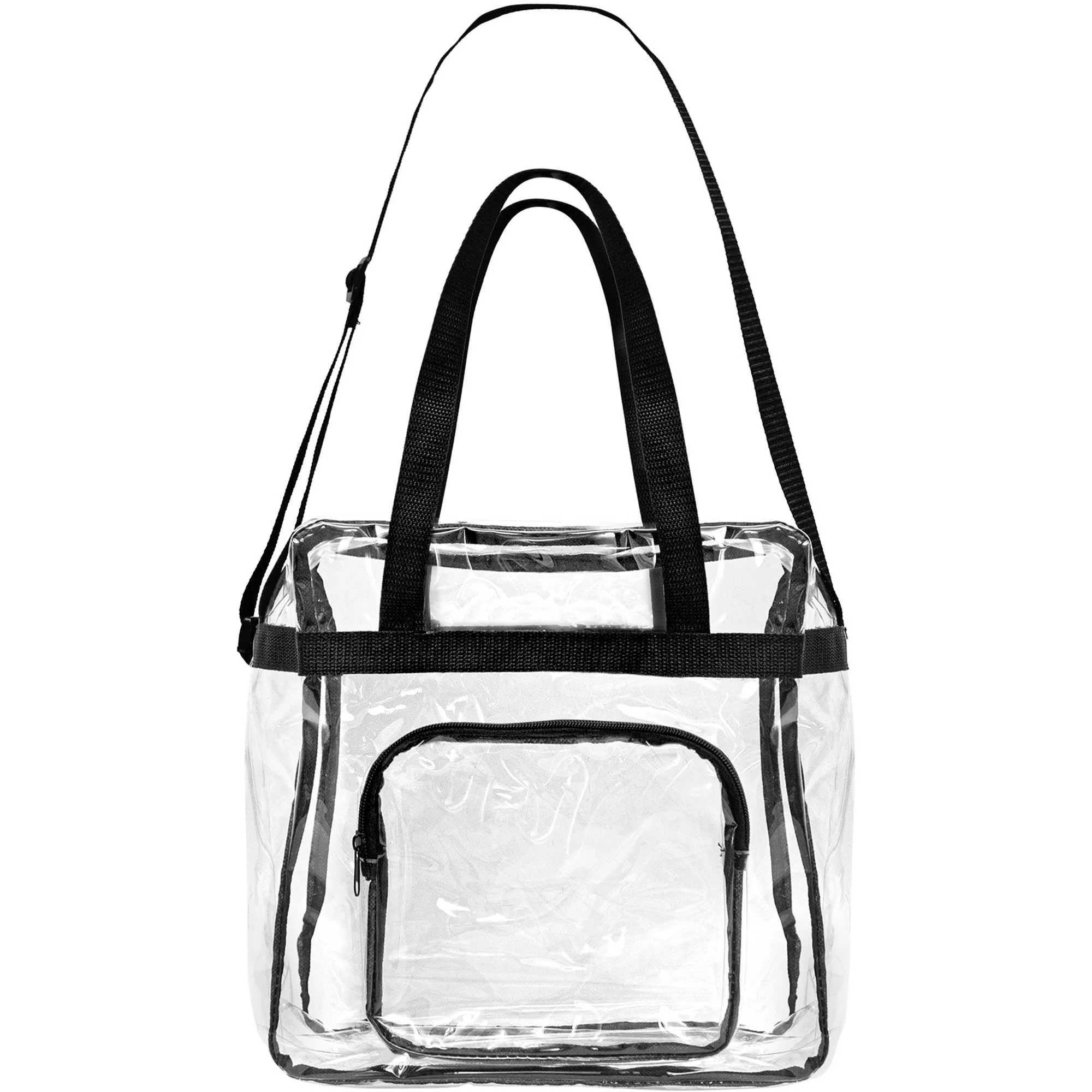 The Everything Clear Vinyl Tote Bag view 2