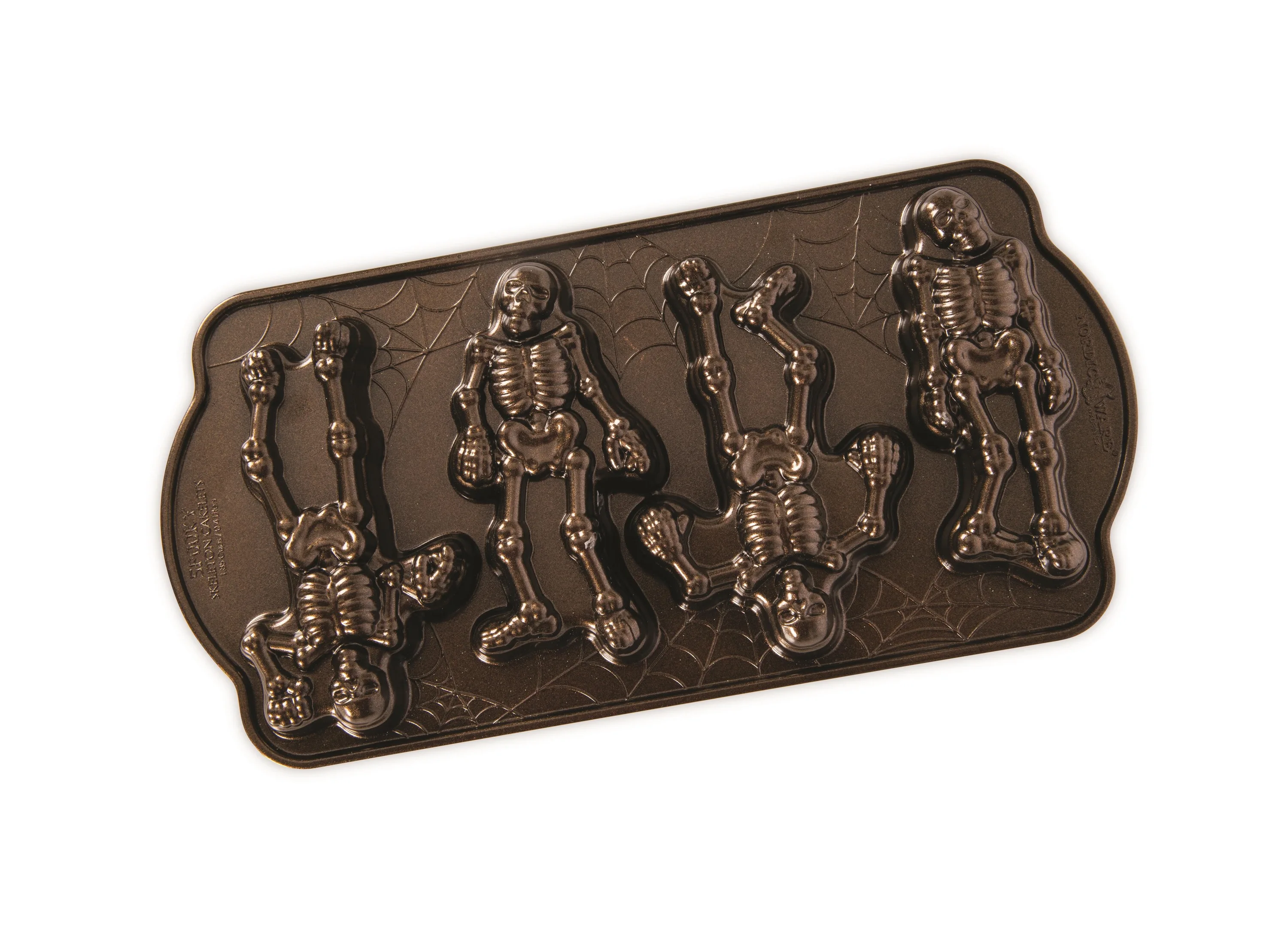 Nordic Ware Spooky Skeleton Cakelet Pan