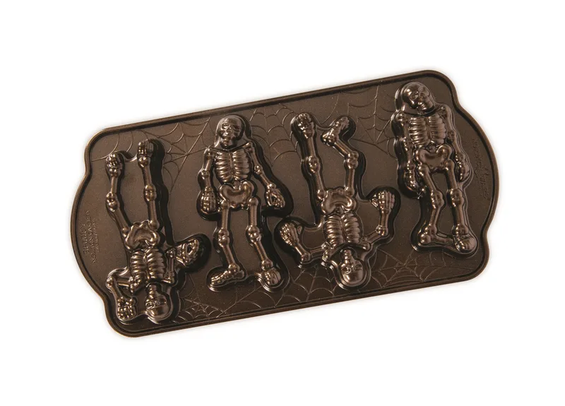 Nordic Ware Spooky Skeleton Cakelet Pan