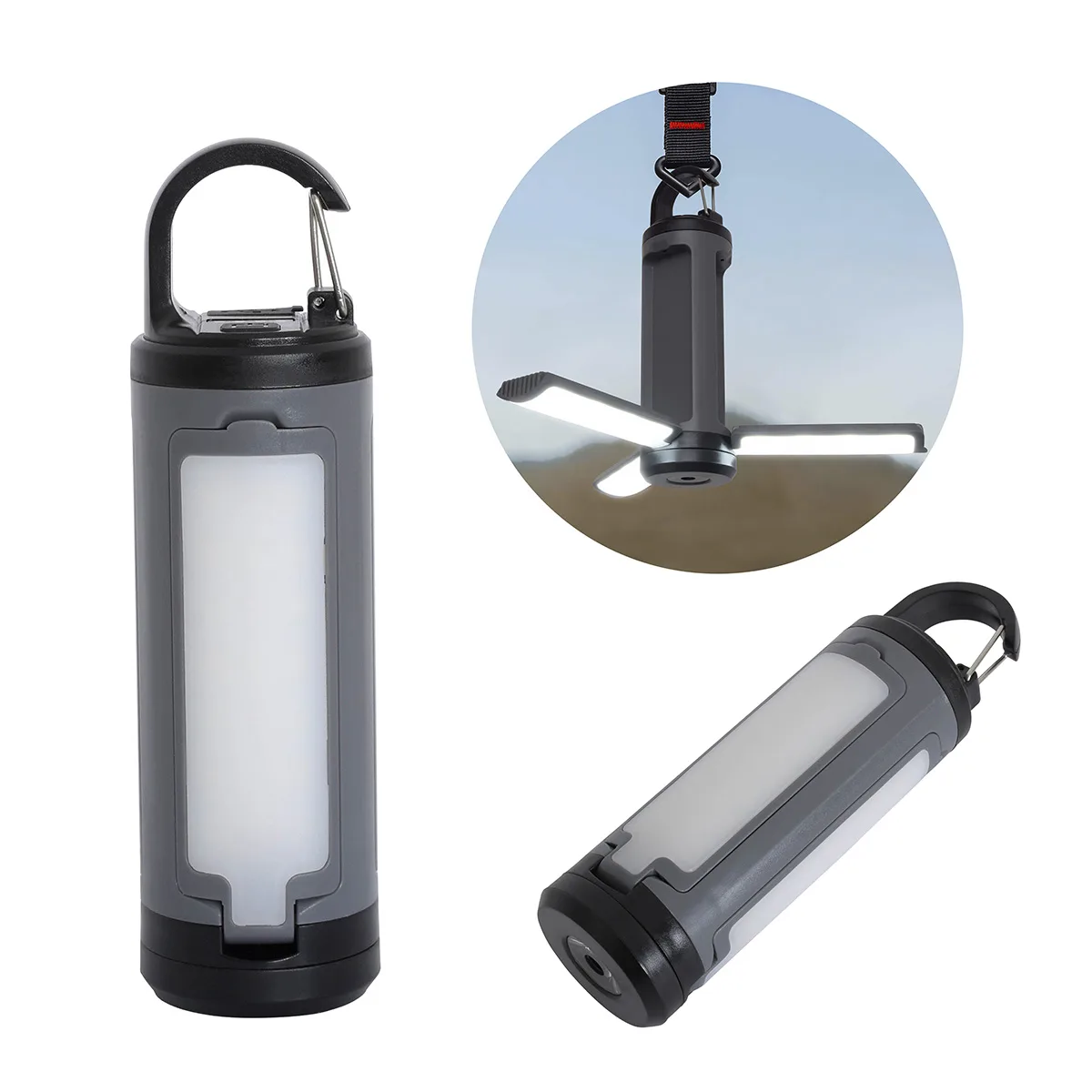 Best Buddy Tools® Rechargeable Carabiner Folding LED Light view 2