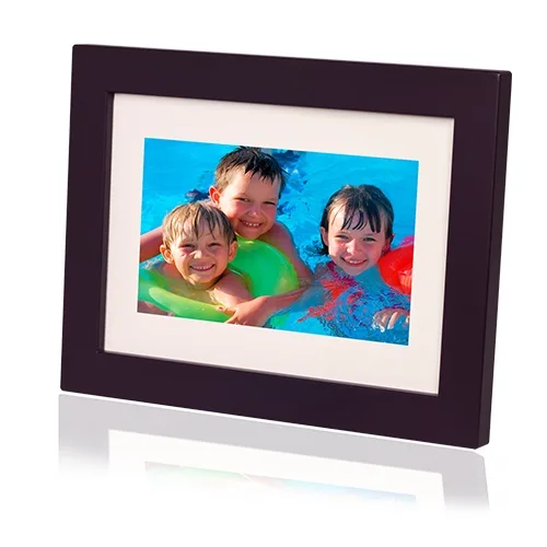 7" Digital Photo Frame, SD/MMC Compatible, USB, Slide Show, Stand/Wall Mount