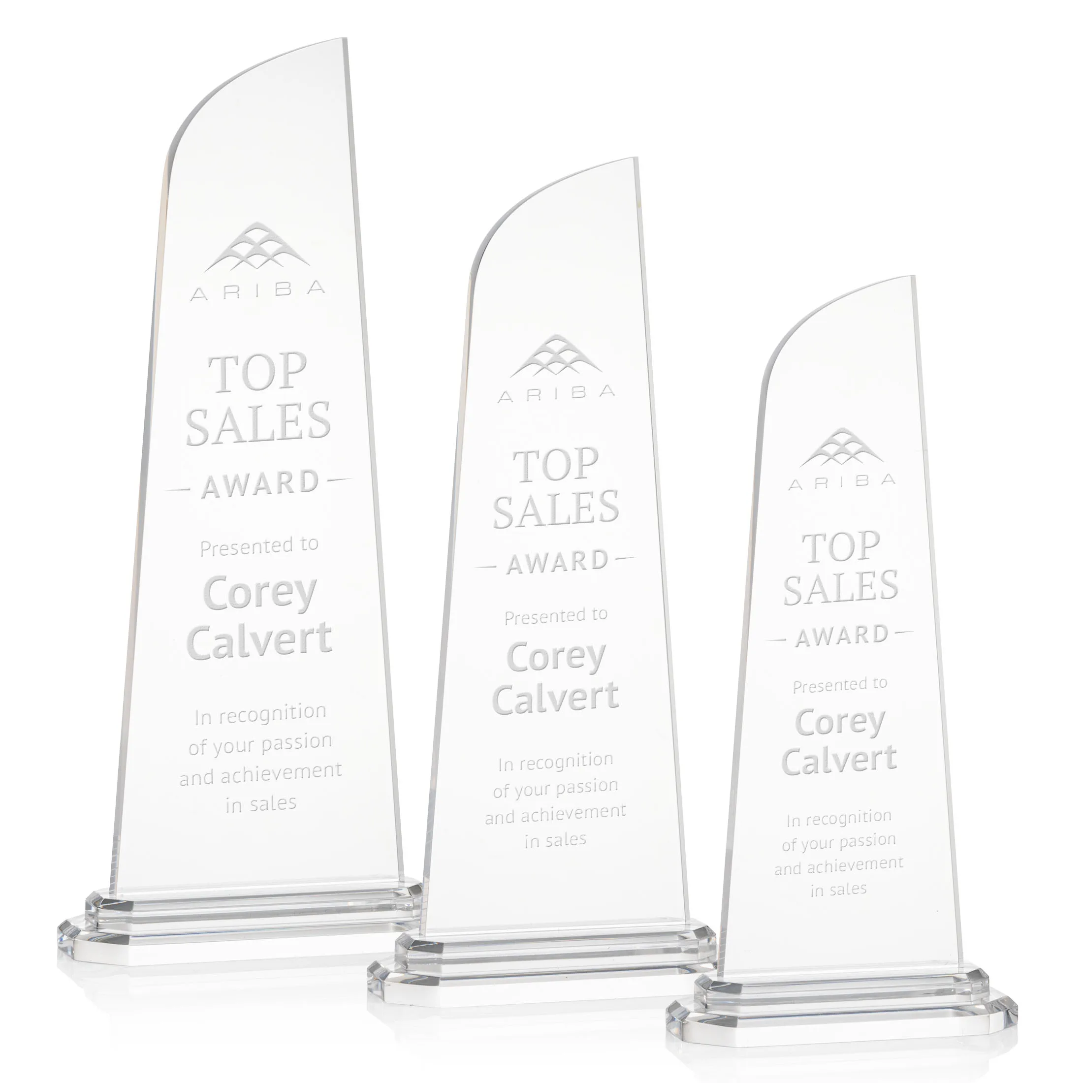 Laser Engraving, Clear