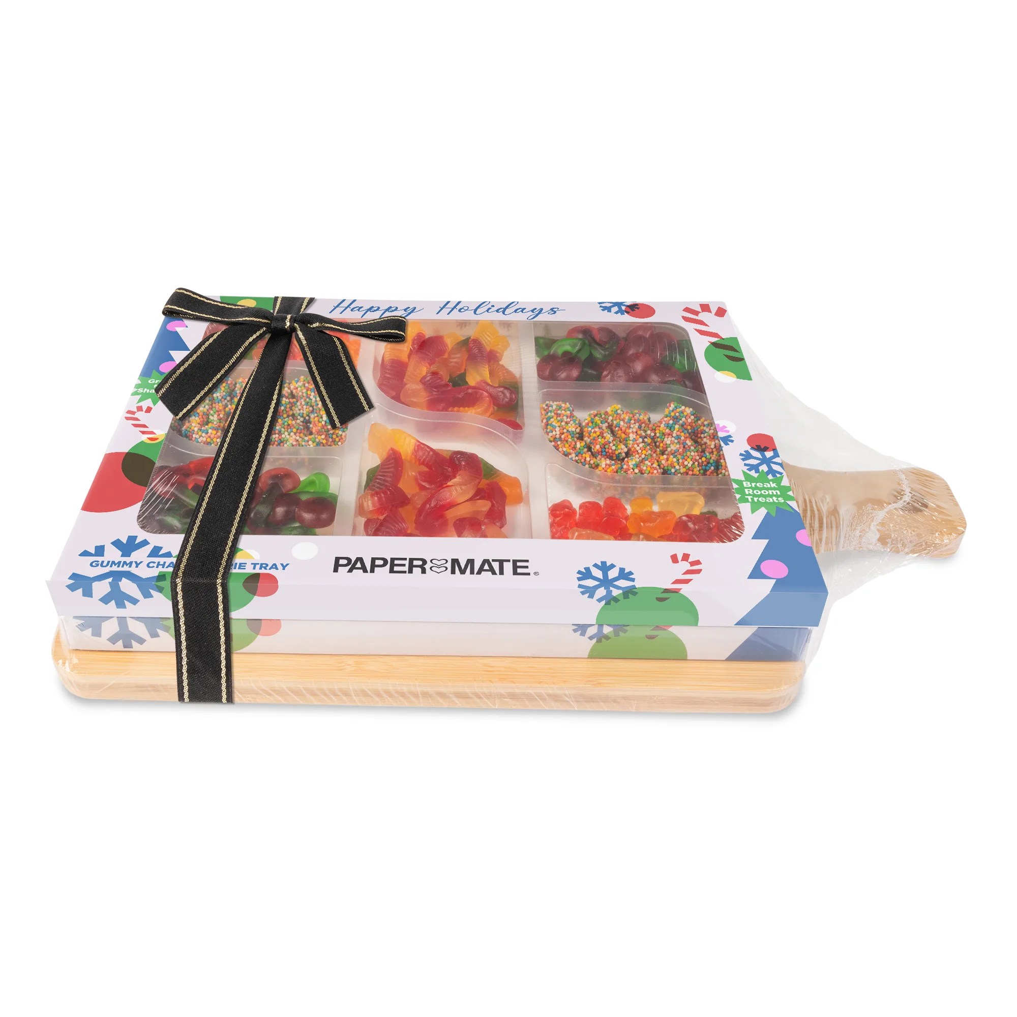 Gummy & Sweet and Savory Charcuterie Trays with Wood Board view 3