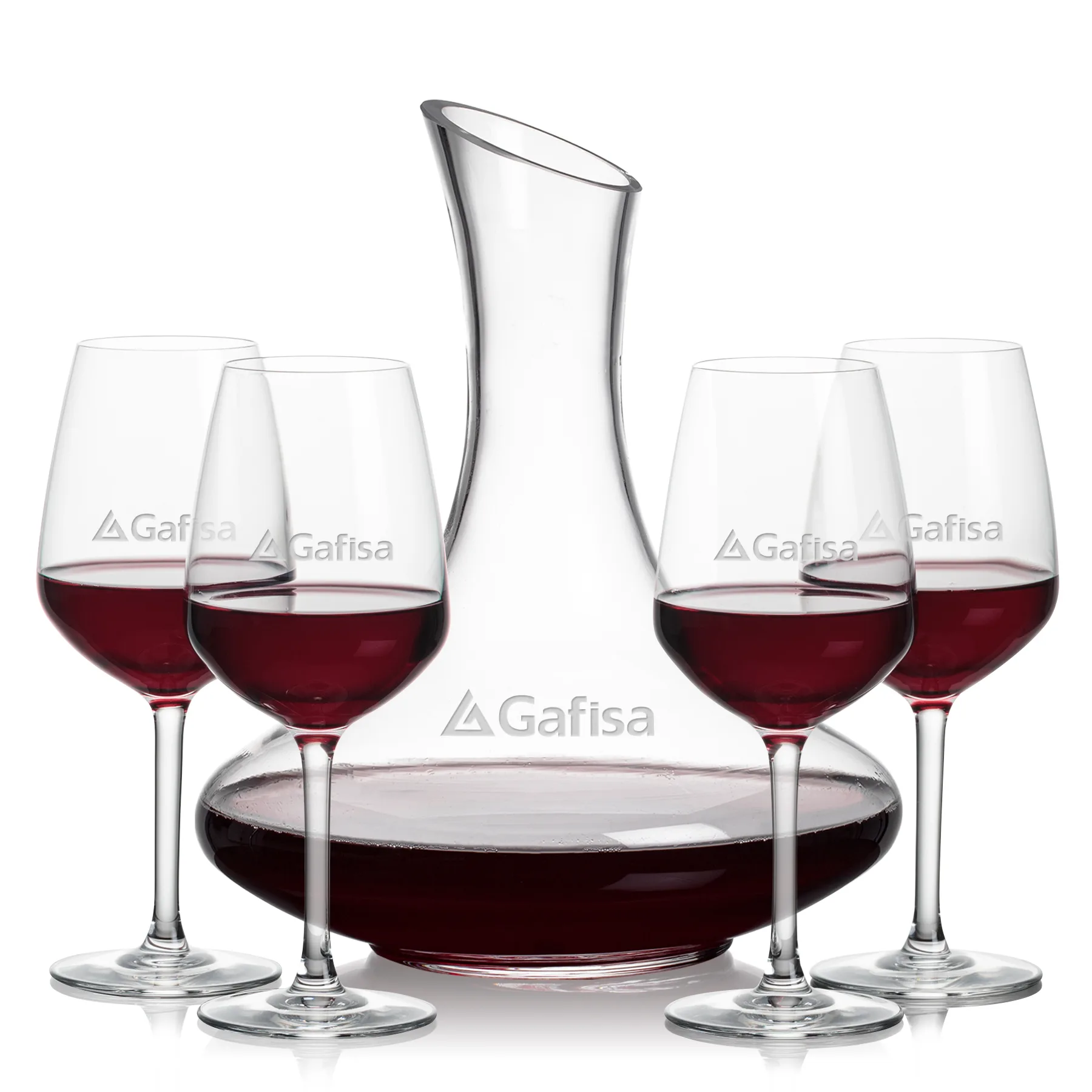 Carafe Stemmed Set, Mandelay Set, Carafe & 4 Wine