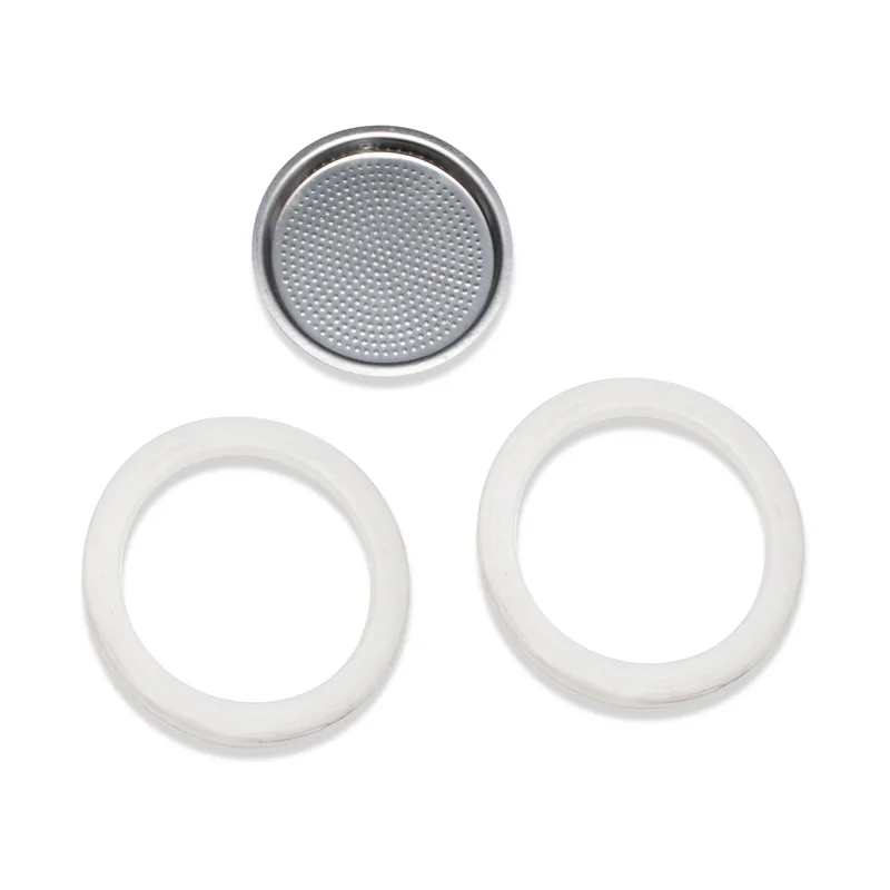 KitchenSupply London Sip - Espresso Maker Replacement Parts, 3-Cup