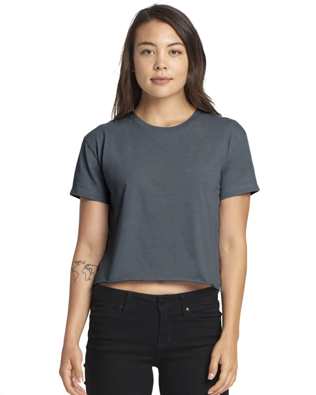 NEXT LEVEL APPAREL Ladies' Festival Cali Crop T-Shirt
