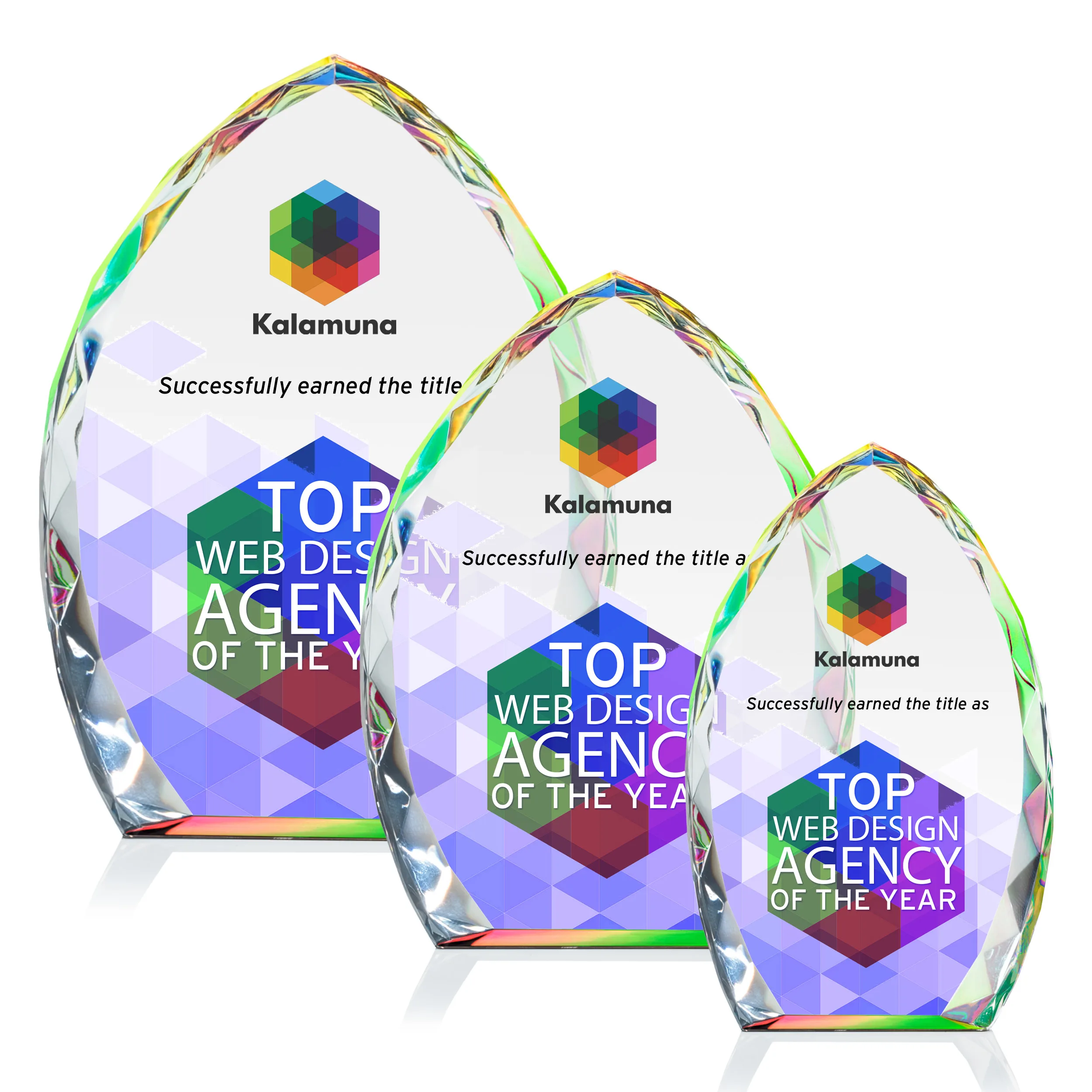 VividPrint™, No Base, Prismatic