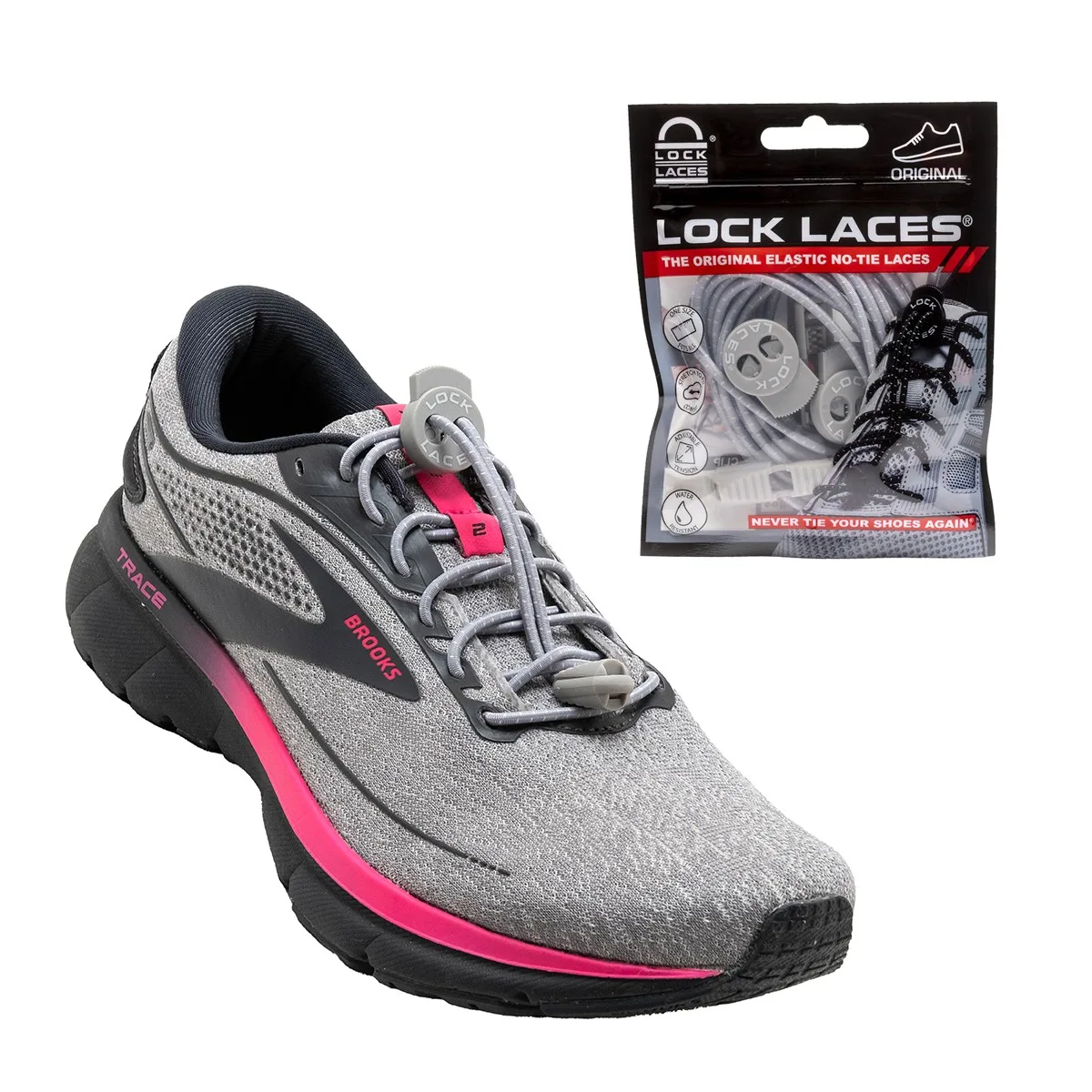 Lock Laces® No Tie Shoelaces view 3
