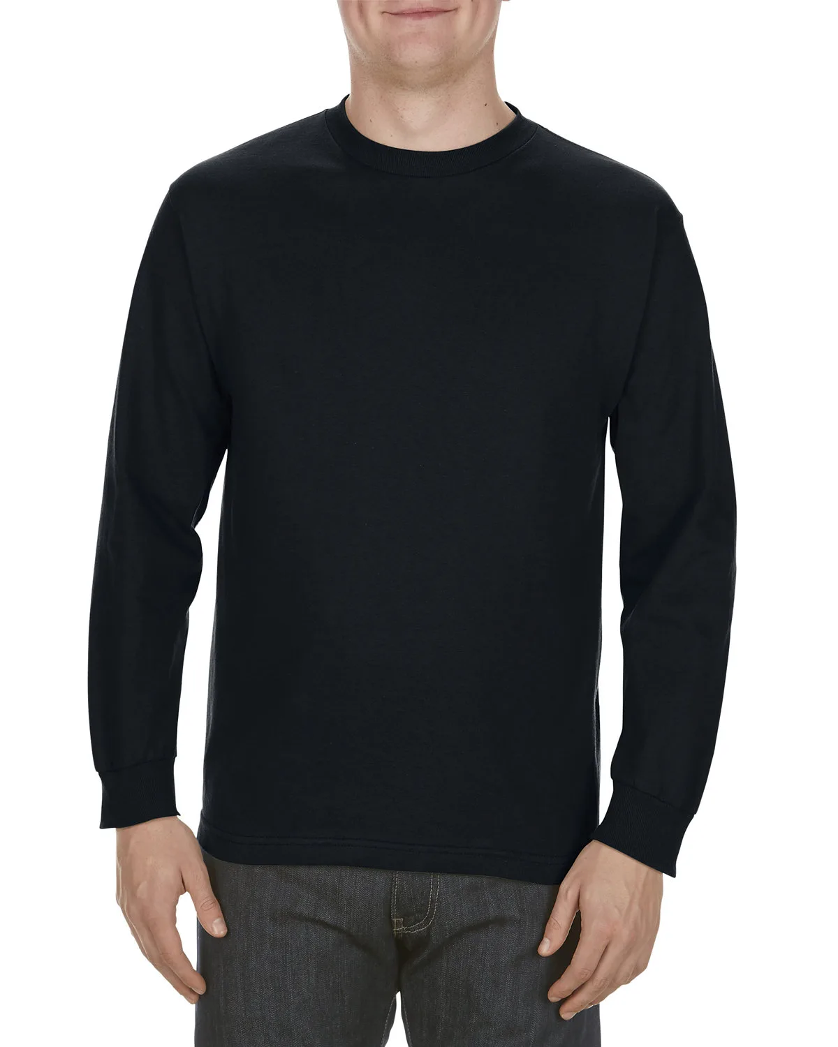 American Apparel Adult Long-Sleeve T-Shirt view 2