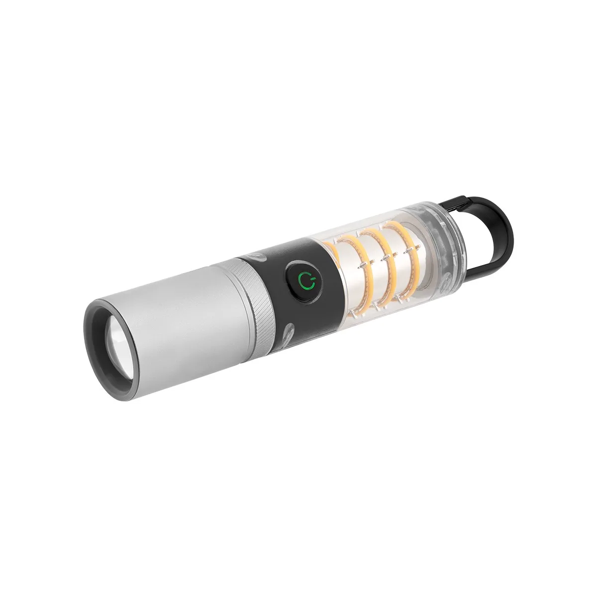 Led Lantern Flashlight With Carabiner view 3
