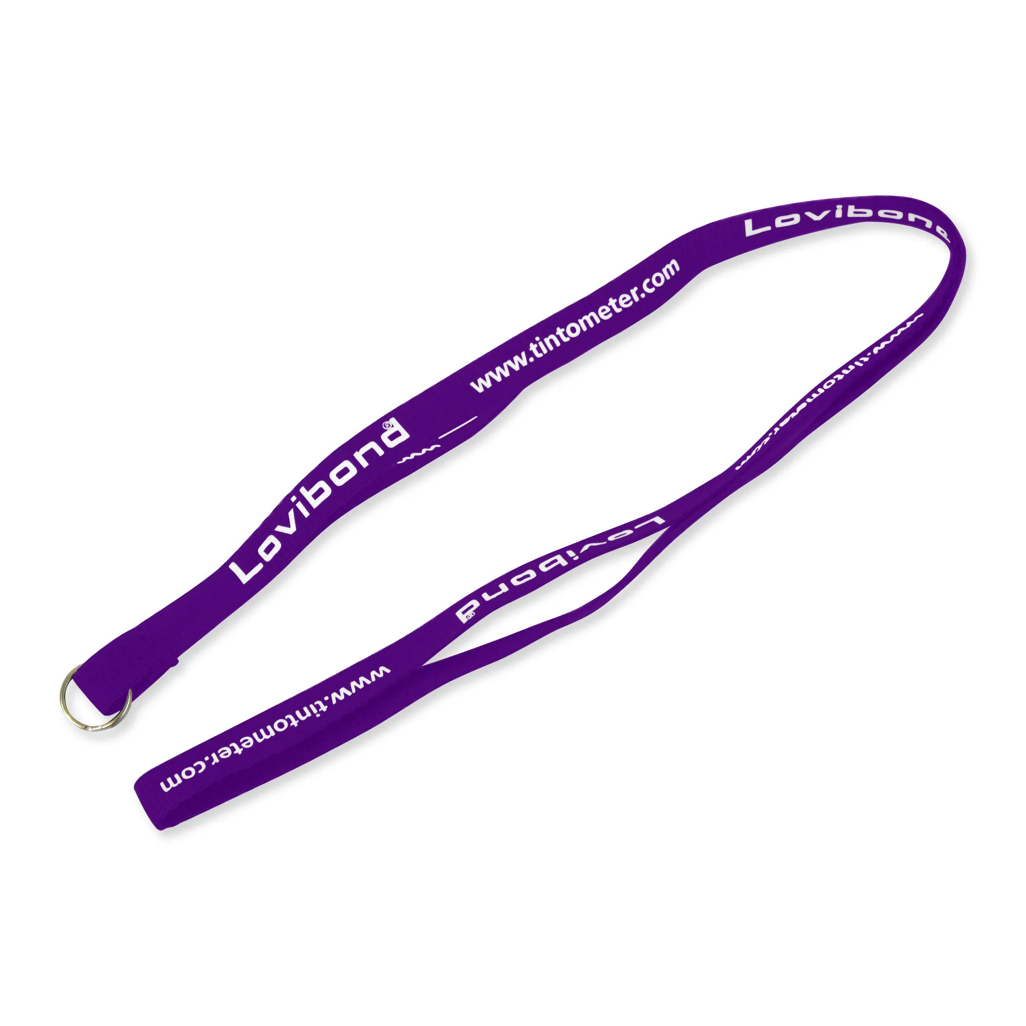 Polyester Lanyard (3/8"x36") Screen Printed view 6