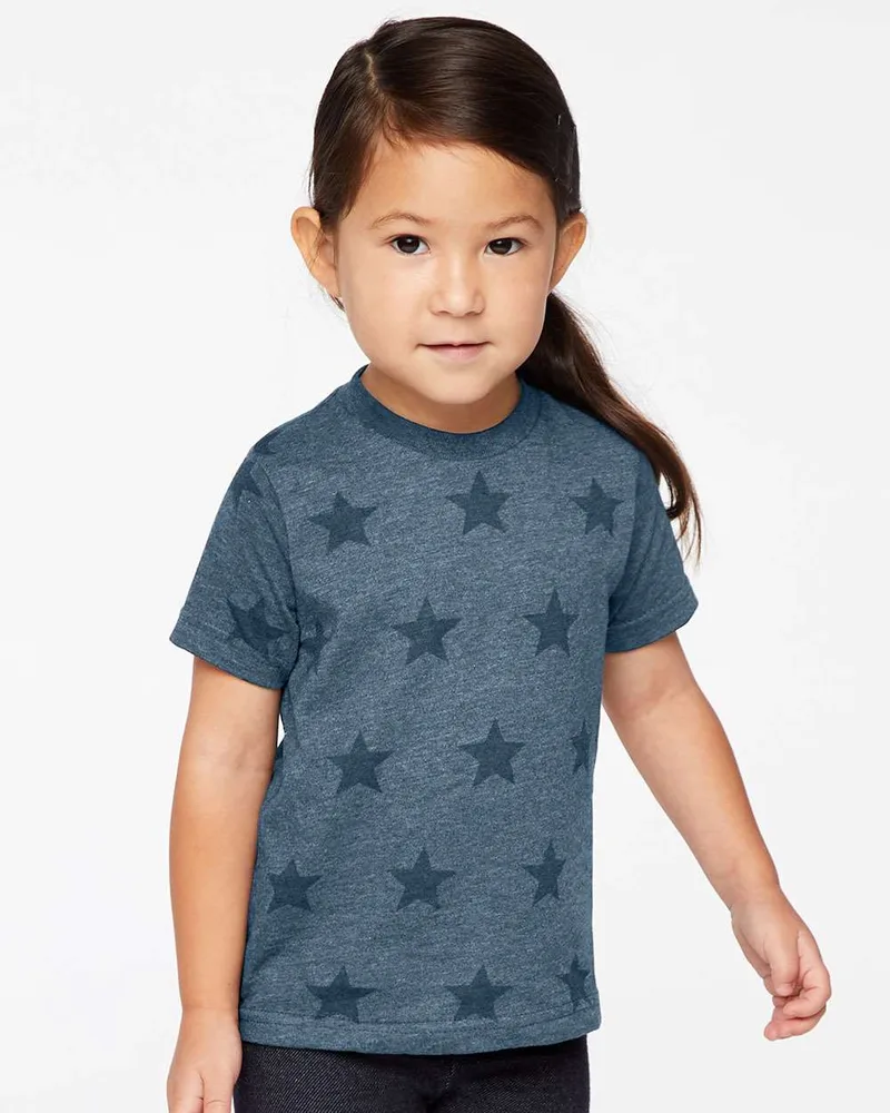 Code Five Toddler Star Print Tee Shirt