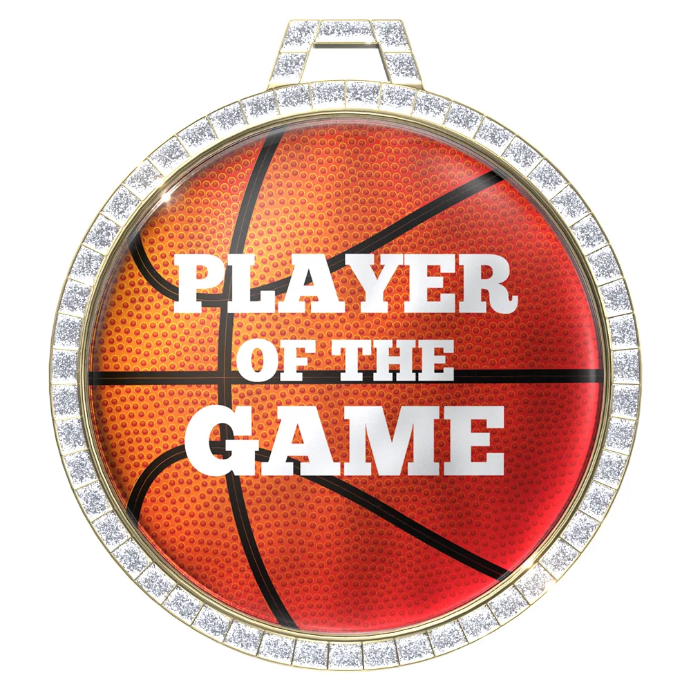 Vibraprint® Bright White GEM Insert Medallion (2-1/4")