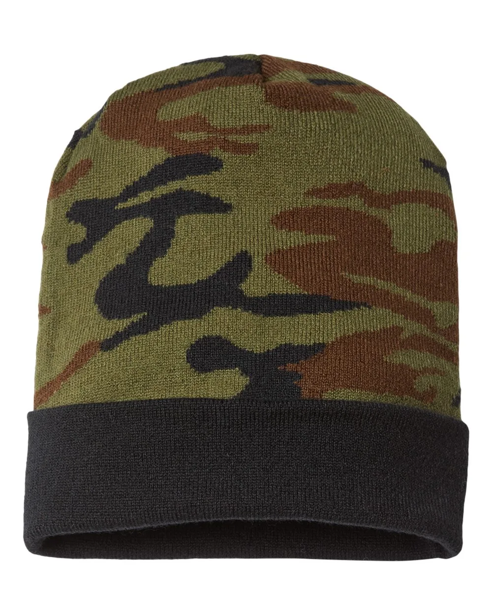 Woodland Camo Green/Brown/Black