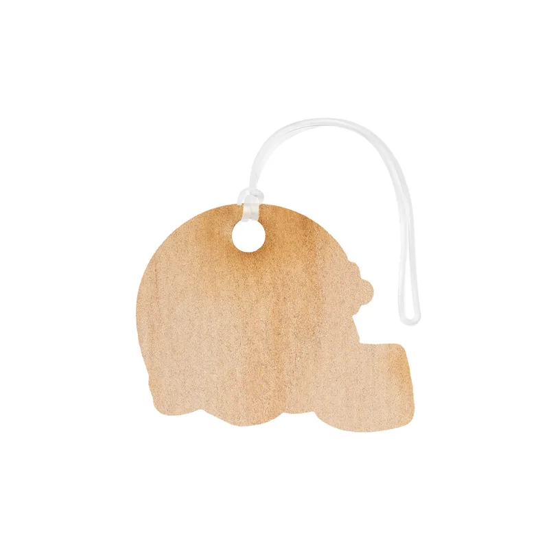 Full Color Wood Bag Tag - 9" view 3