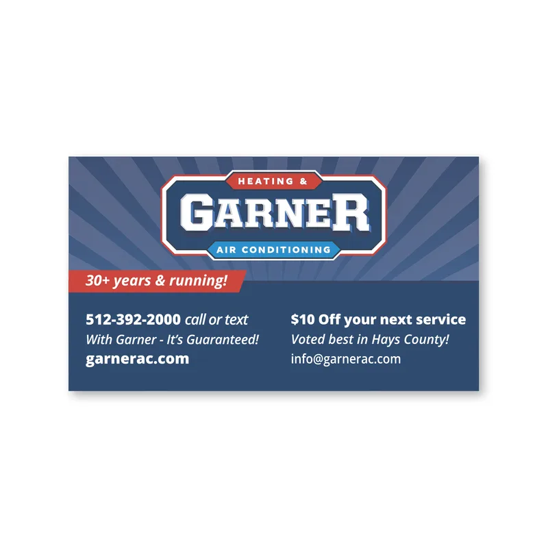 24 Hour Business Card Magnet