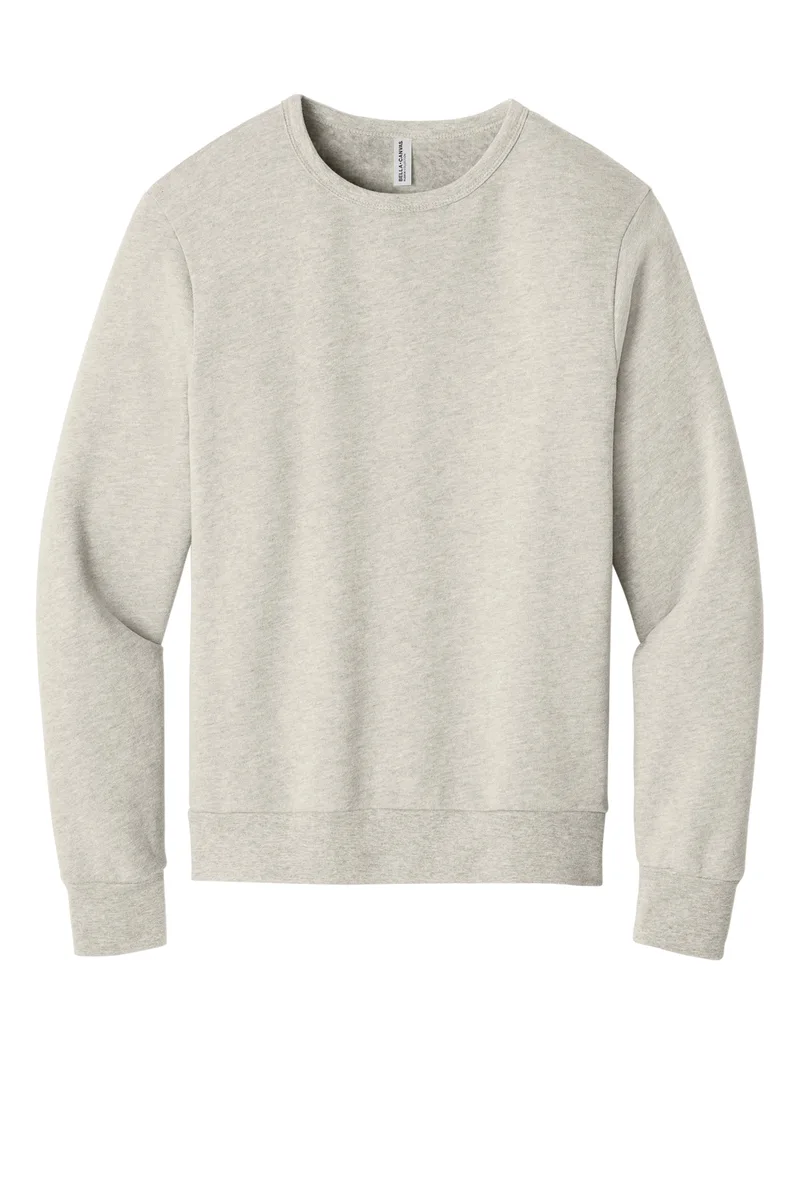 BELLA+CANVAS® Unisex Sponge Fleece Classic Crewneck Sweatshirt view 5