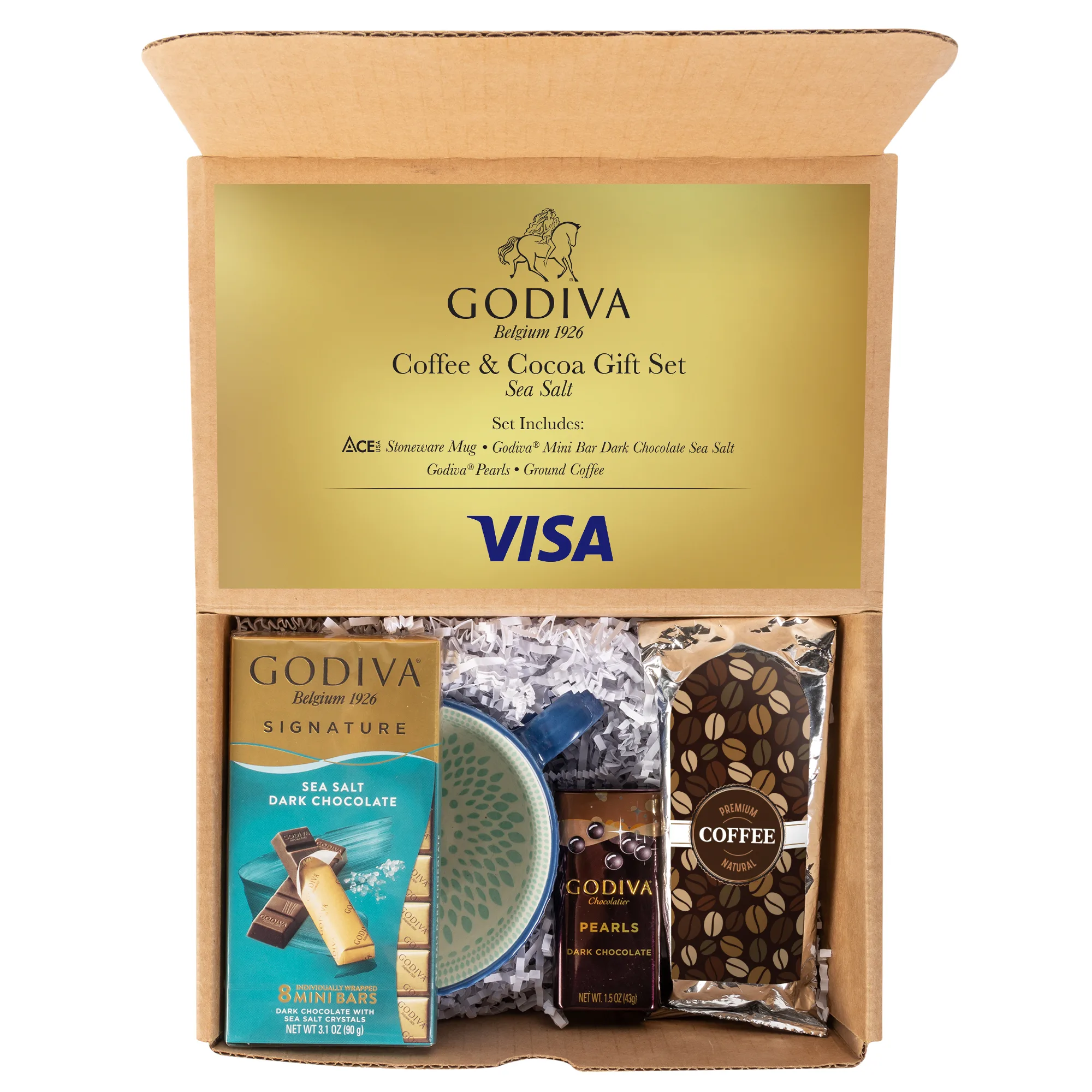 Godiva Coffee and Cocoa Gift Set -Sea Salt view 5