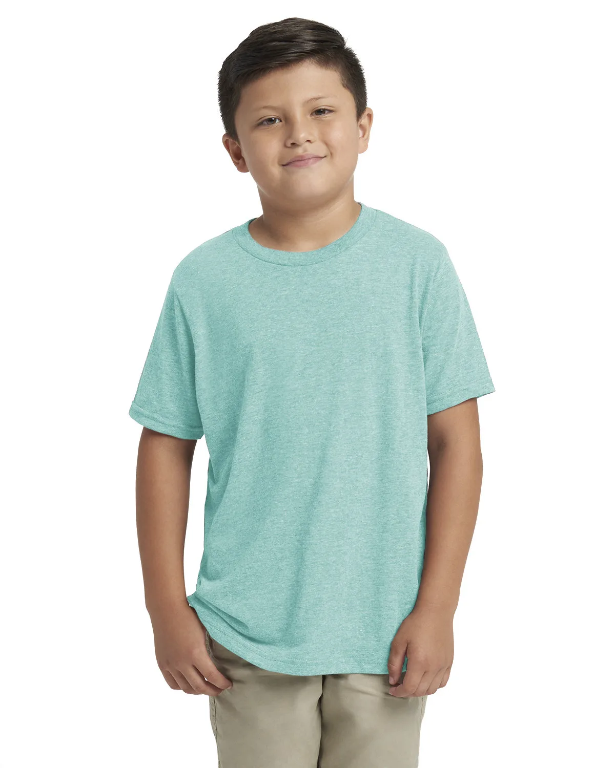 NEXT LEVEL APPAREL Youth Triblend Crew view 4
