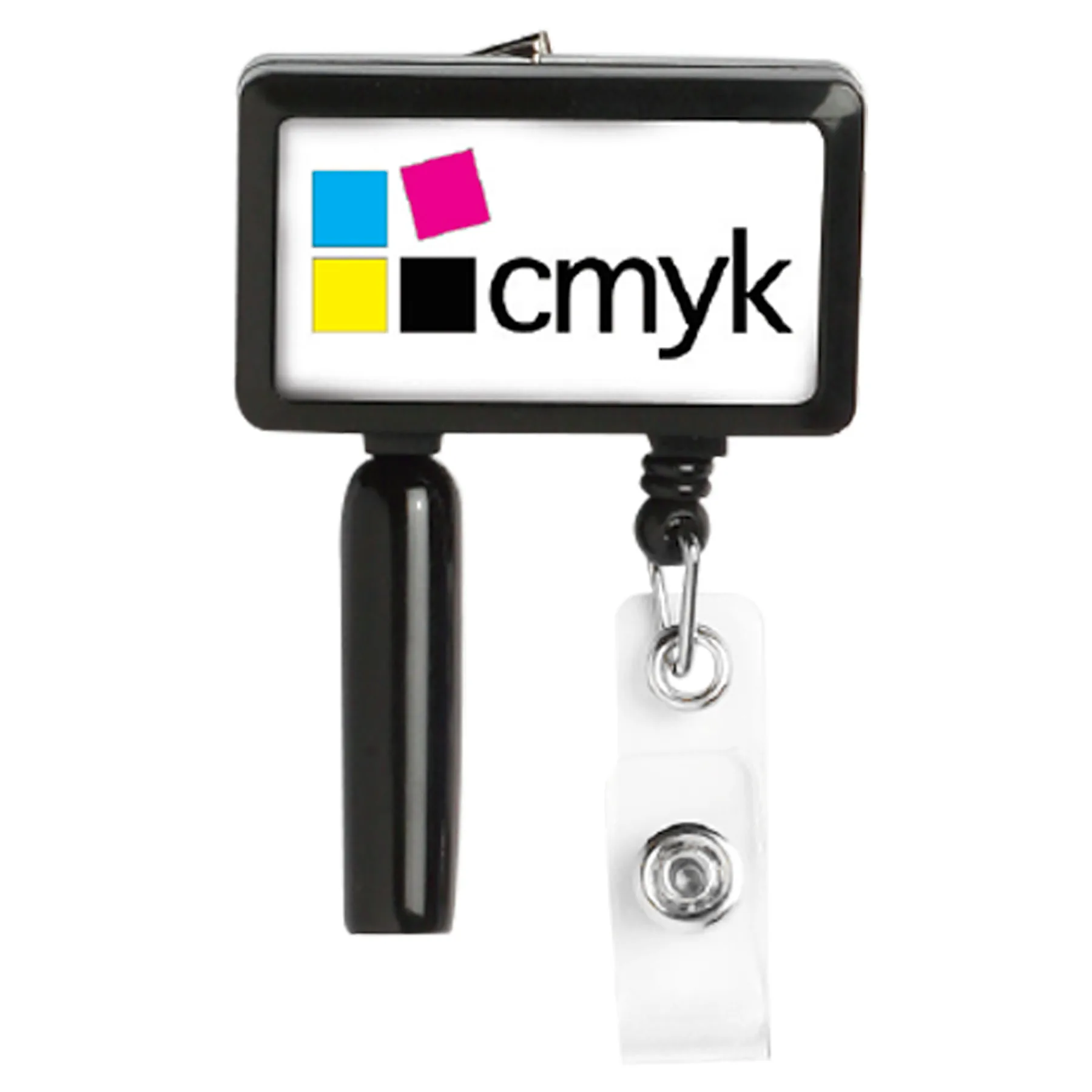 Jumbo Retractable Badge & Pen Reel view 4