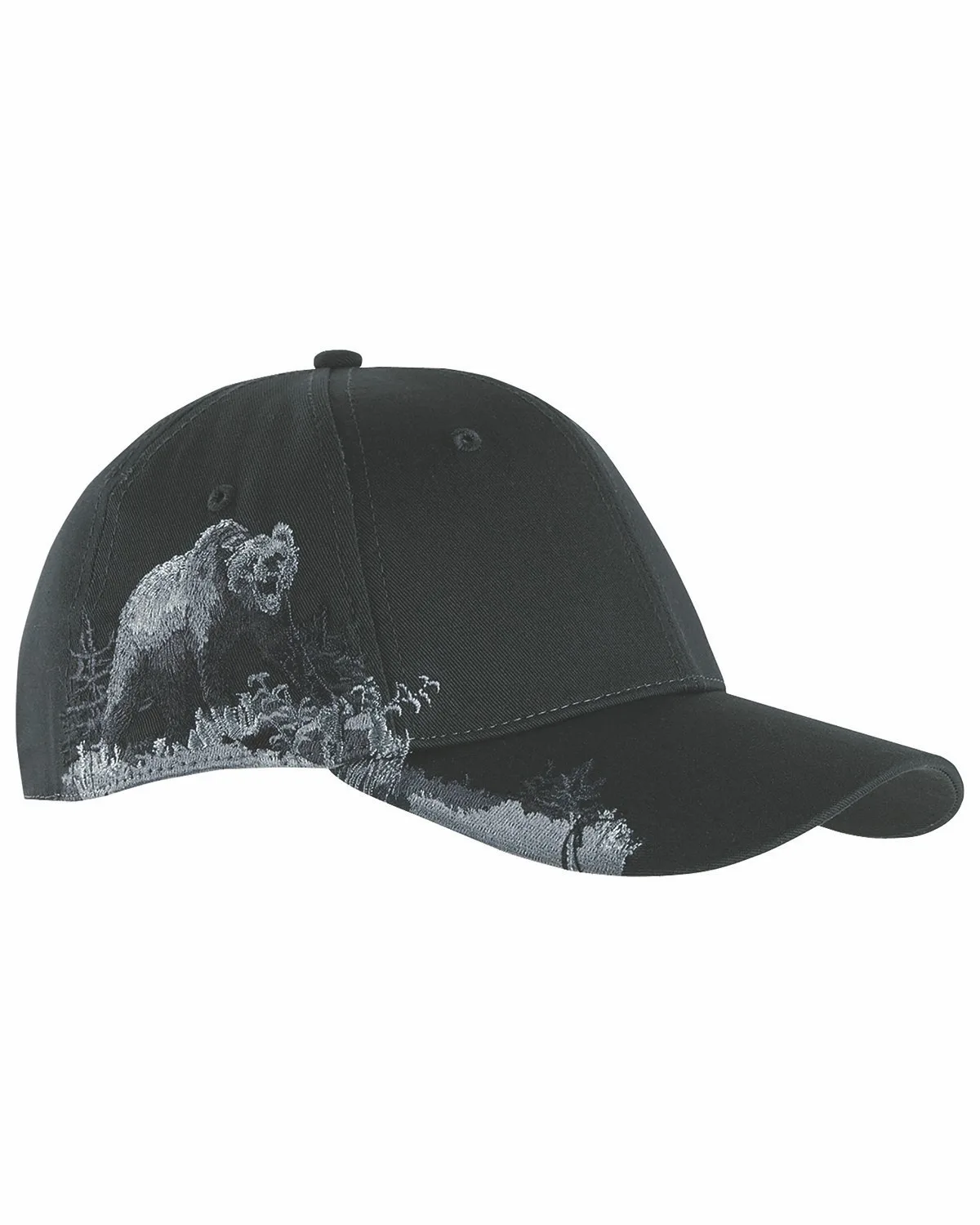 DRI DUCK Brushed Cotton Twill Grizzly Bear Cap