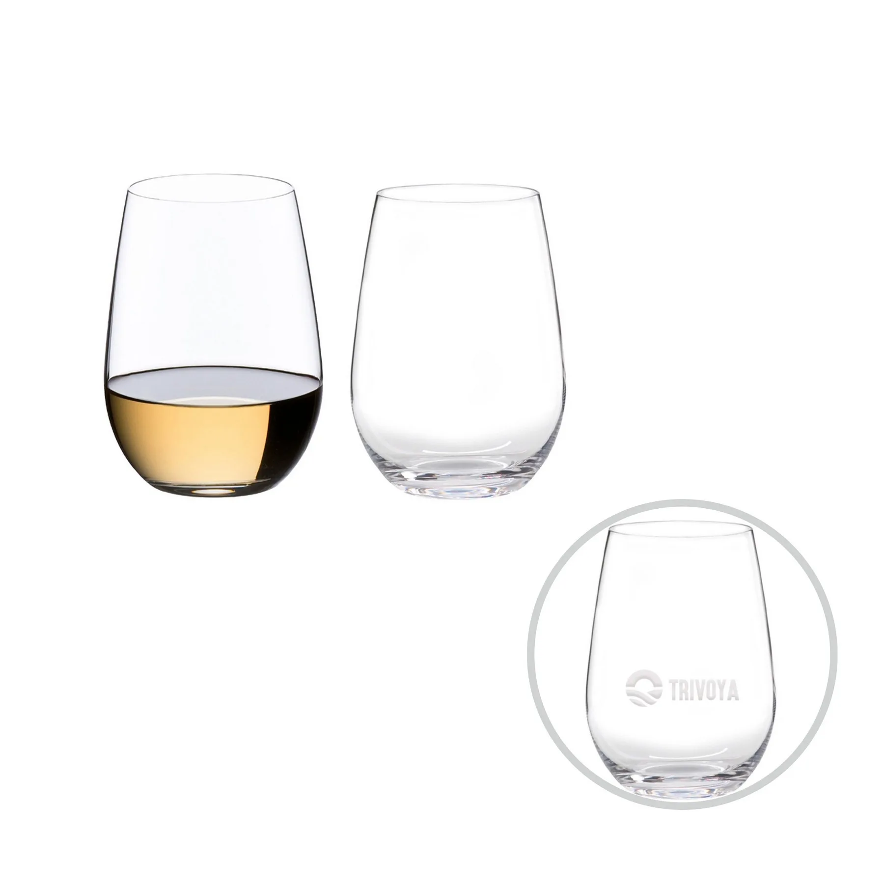 RIEDEL The O Wine Tumblers - Riesling/Sauvignon Blanc, Set of 2