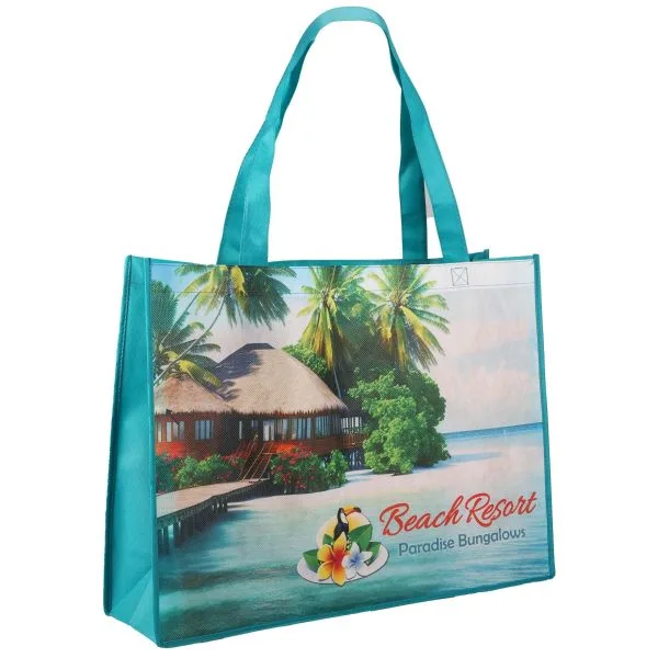Teal Blue Logo Front View